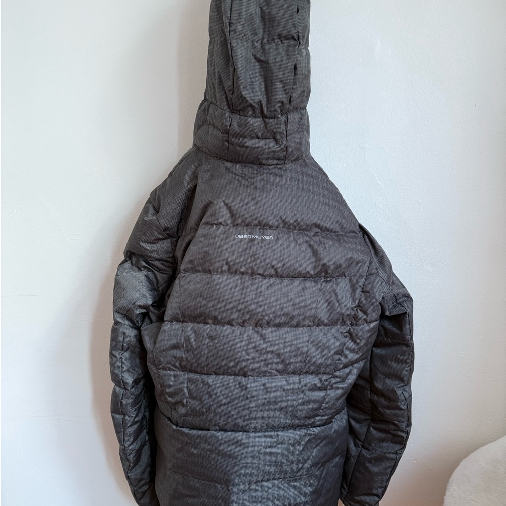 Obermyer Gray Ski Coat